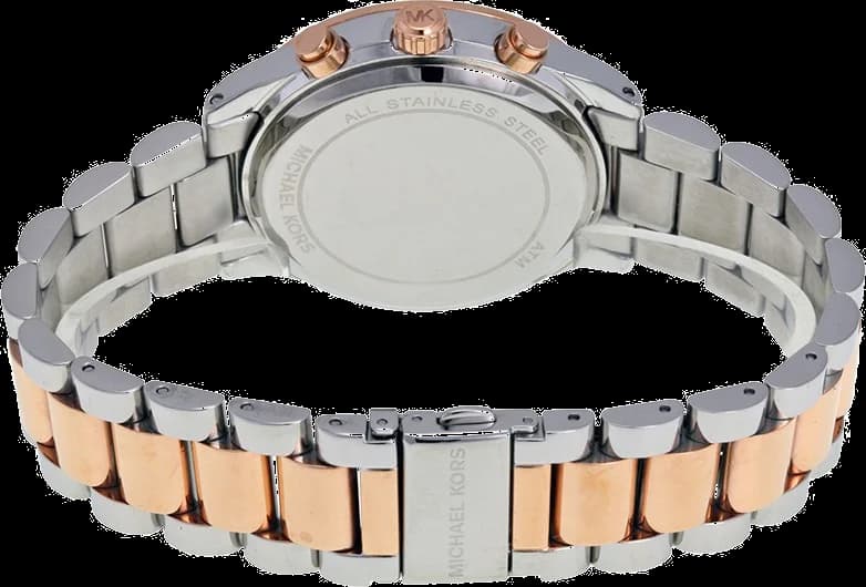 Montre Michael Kors MK6205 Brinkley en Acier Argenté Bi-ton vue 3