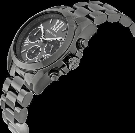 Montre Michael Kors MK6249 Bradshaw bracelet acier inoxydable gris boucle déployante