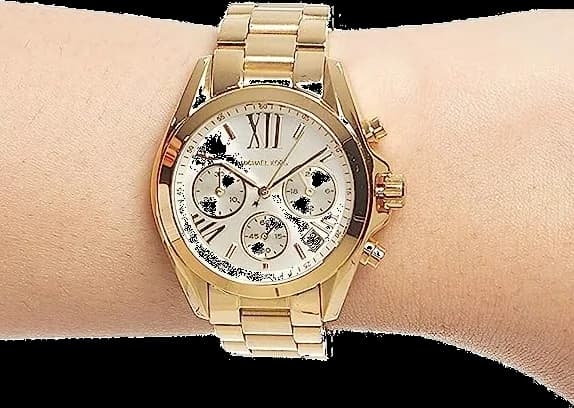 Montre Michael Kors MK6267 femme détail cadran doré