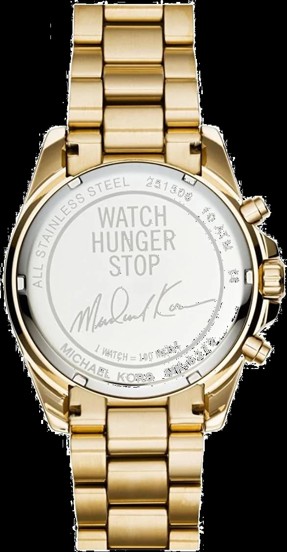 Montre Michael Kors MK6272 Bradshaw Chronographe en Acier Doré vue 2