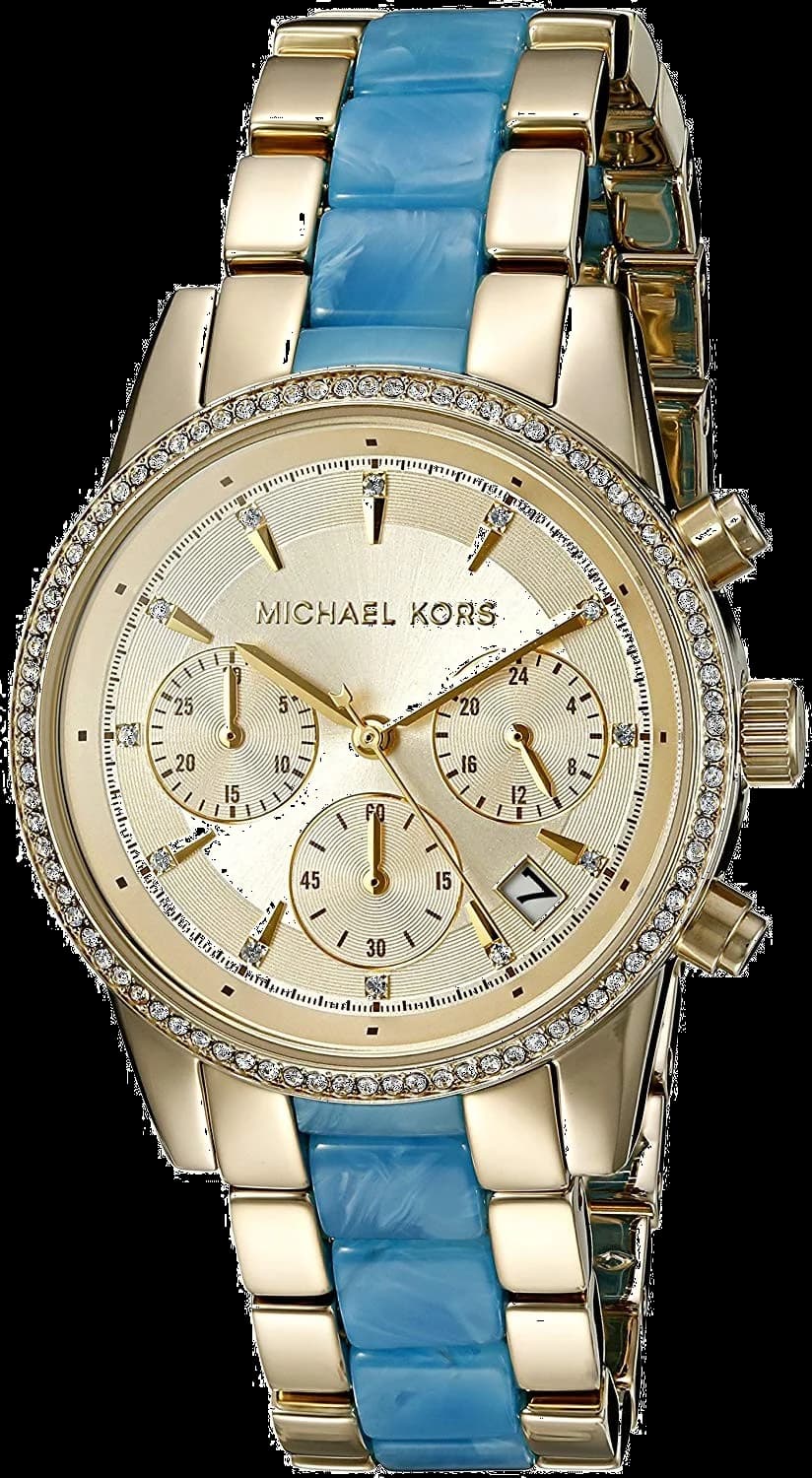 Michael Kors MK6328 cadran noir — Montres Outlet