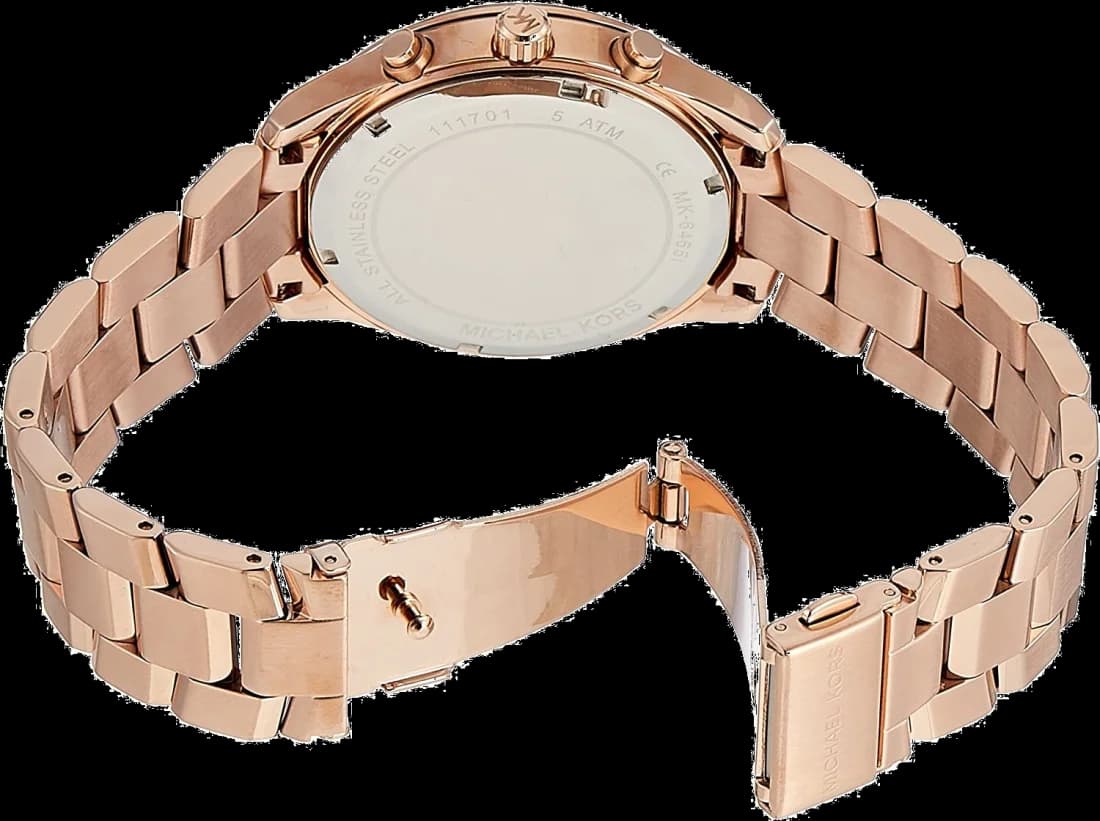 Montre Michael Kors MK6465 femme détail cadran or rose