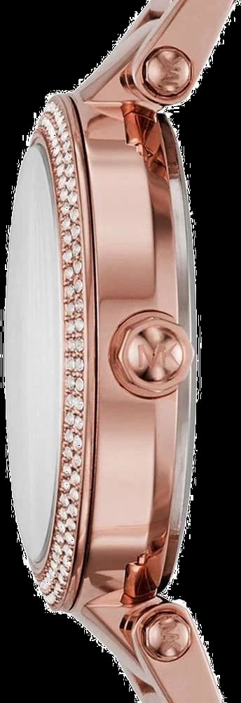 Montre Michael Kors MK6470 en Acier Or Rose à Motifs Floraux vue 2