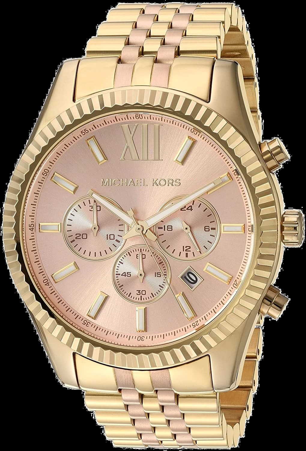 Michael Kors MK6473 cadran noir et chronographe — Montres Outlet