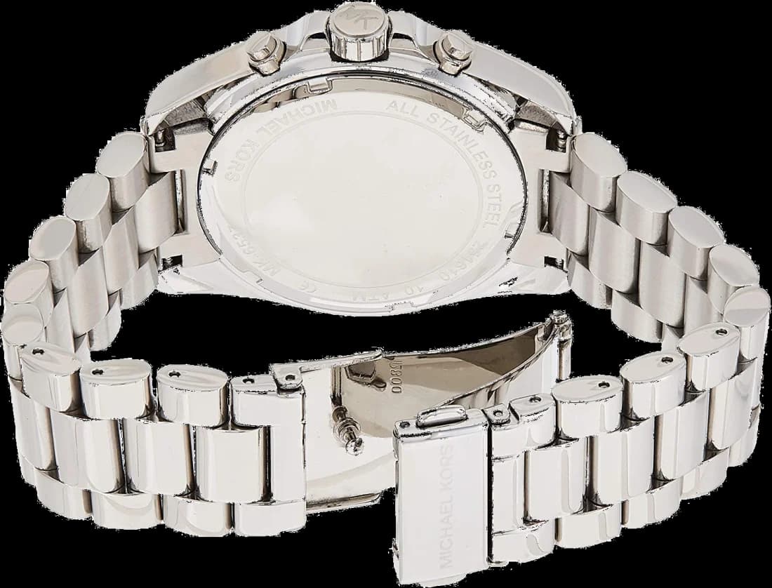 Montre Michael Kors MK6537 femme détail cadran argent
