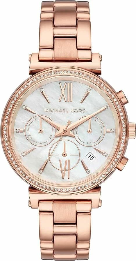 Michael Kors MK6576 chronographe noir — Montres Outlet