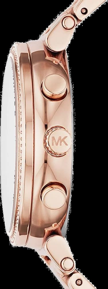 Montre Femme Michael Kors Sofie MK6576 métal plaqué or rose vue 2