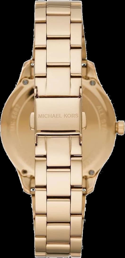 Montre Michael Kors MK6682 en Acier Doré avec Cadran Gravé vue 2