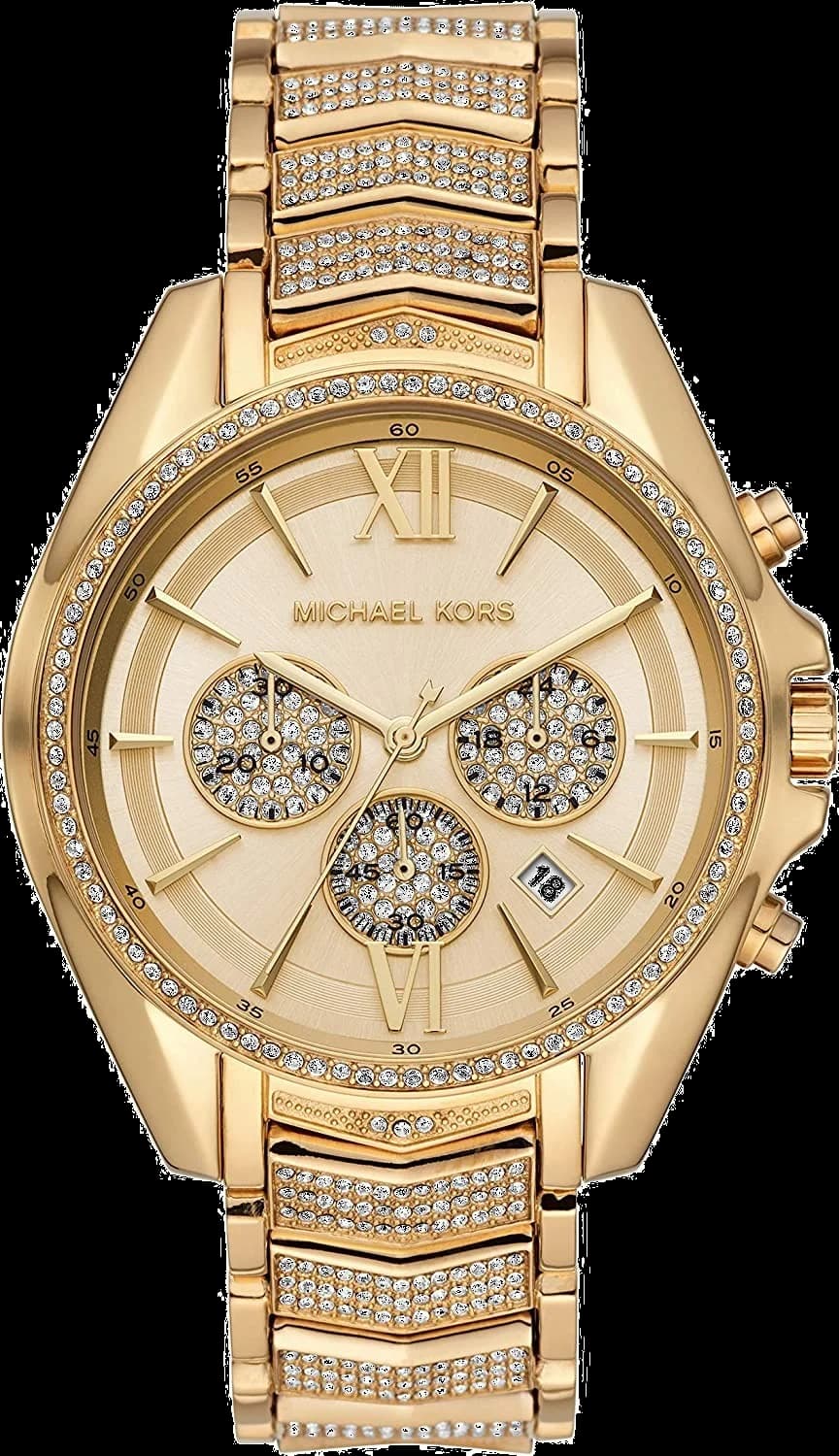Michael Kors MK6729 chronographe noir — Montres Outlet