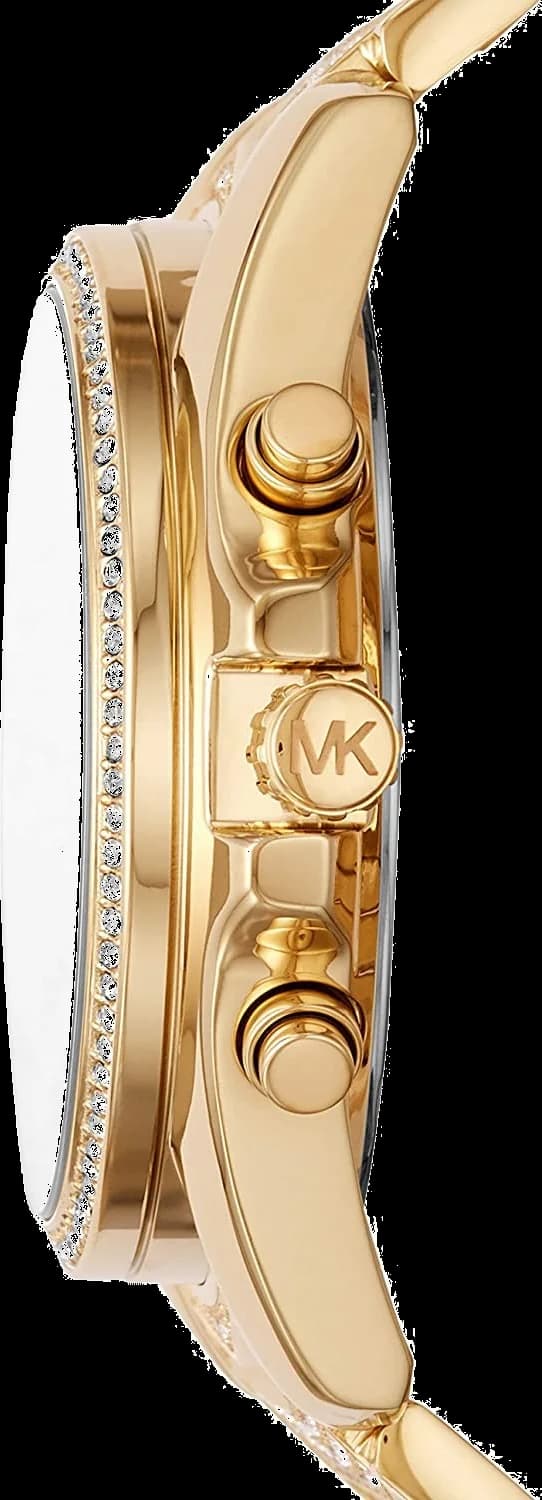 Montre Michael Kors Whitney MK6729 cadran et bracelet incrustés de cristaux vue 2