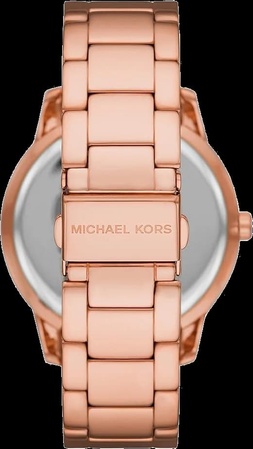 Montre  Michael Kors Tibby MK6880 en acier or rose vue 3