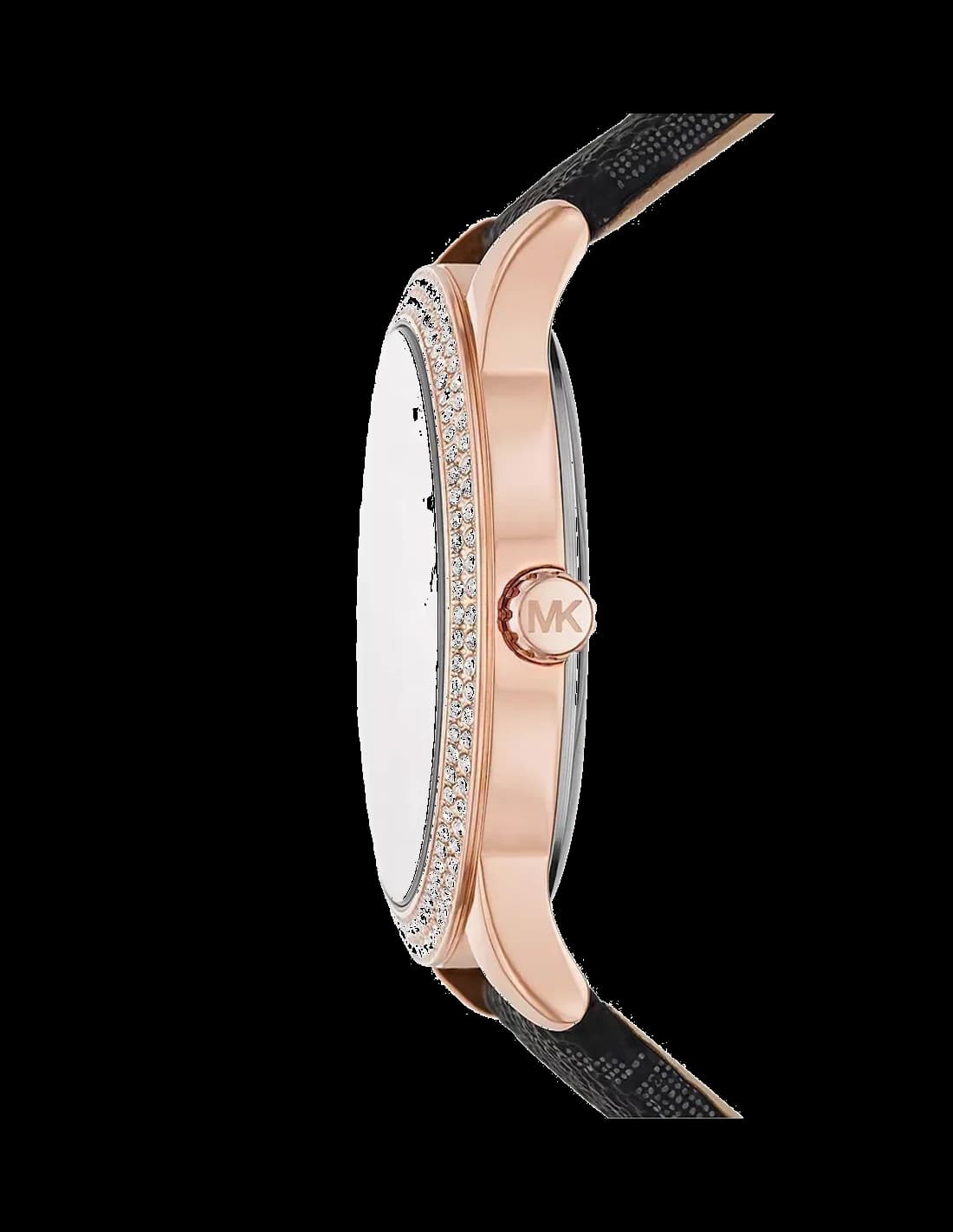 Montre Michael Kors MK6968 femme détail cadran noir