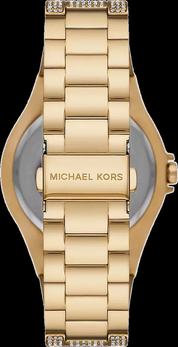 Montre Michael Kors Lennox MK6991 cadran incrusté de cristaux battons bracelet pavé vue 2