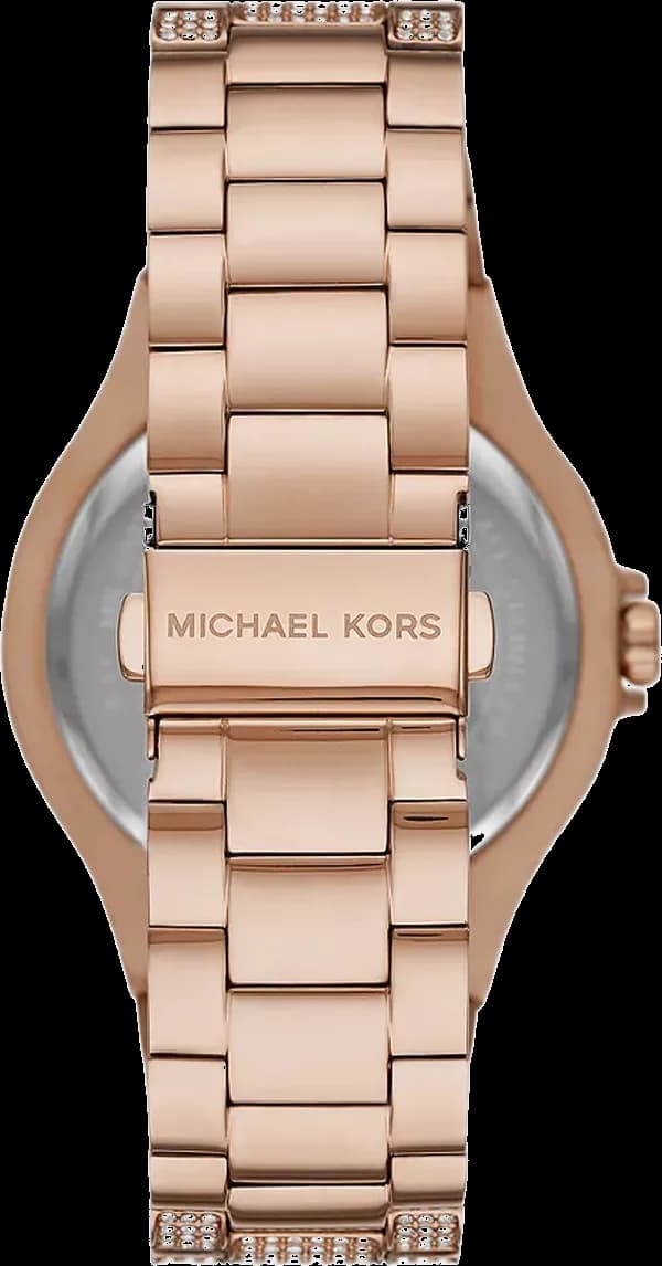 Montre Michael Kors Lennox MK6992 cadran pavé de cristaux bracelet acier inoxydable pavé vue 2