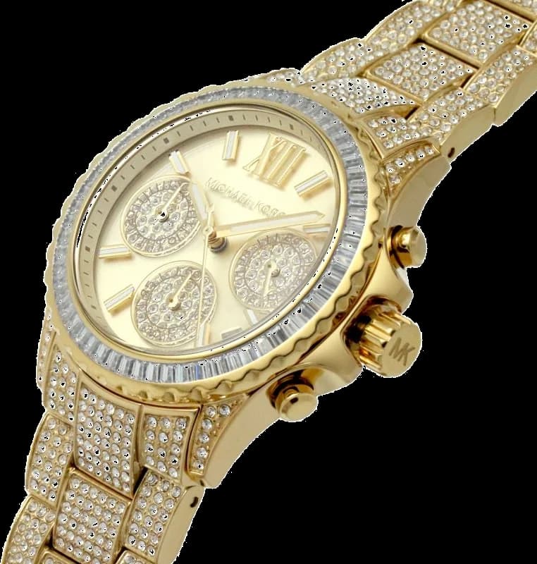 Montre Michael Kors MK7254 femme détail cadran doré
