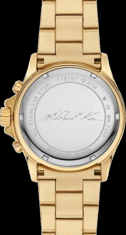 Montre Michael Kors MK7254 femme verso boîtier or