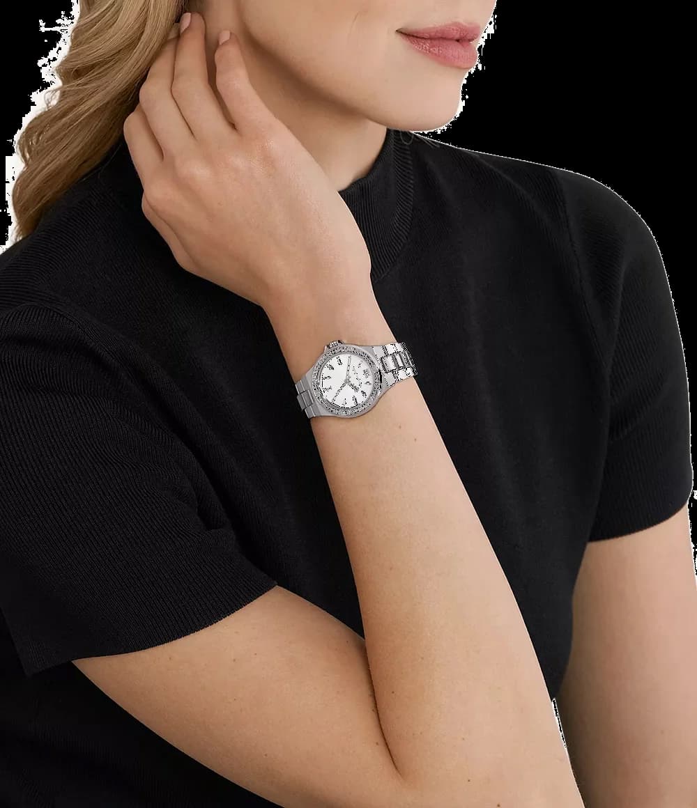 Montre Michael Kors MK7280 femme verso boîtier argent