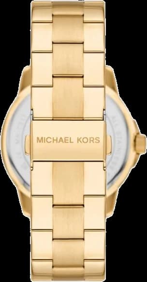 Montre femme Michael Kors Bryn MK7317 cadran doré logo MK vue 3