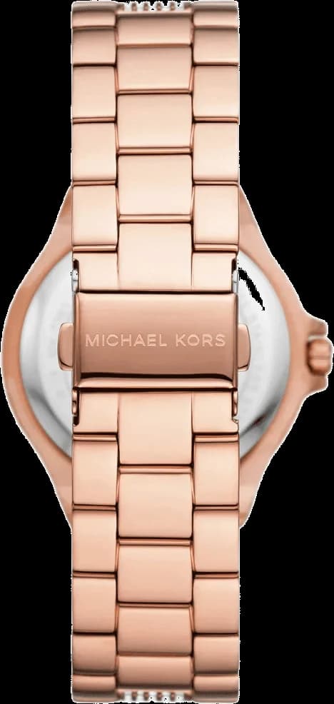 Montre Michael Kors Lennox MK7362 cadran bracelet en acier inoxydable doré rose vue 3