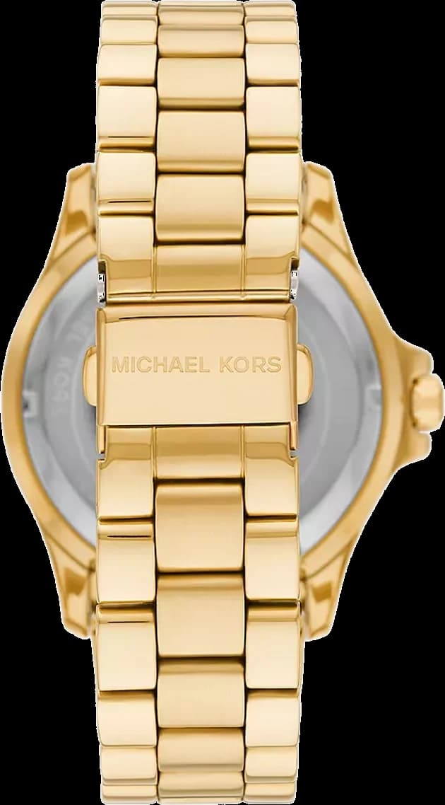 Montre femme Michael Kors Everest MK7401 bracelet en acier inoxydable doré vue 2