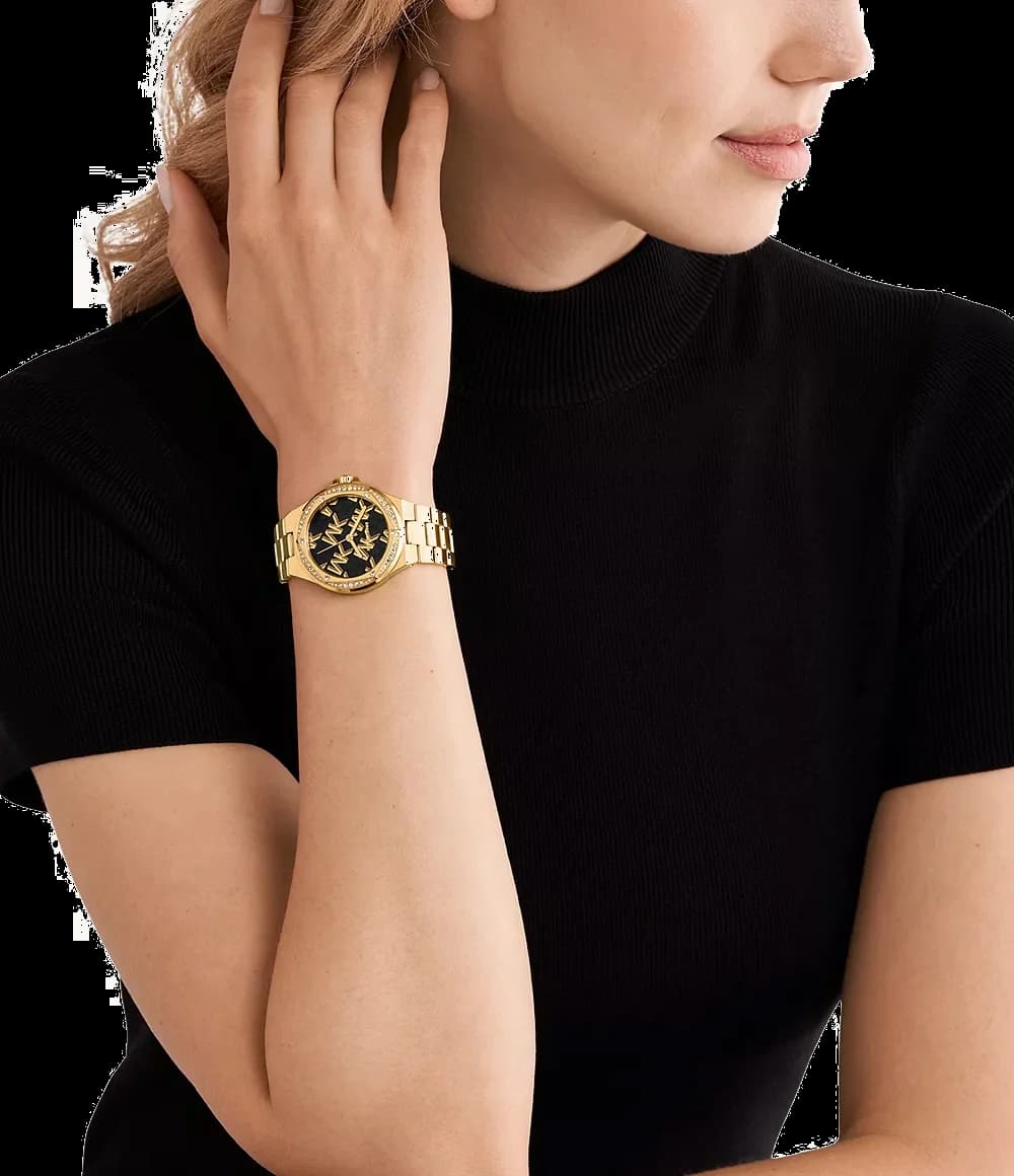 Montre Michael Kors MK7404 femme verso boîtier or rose