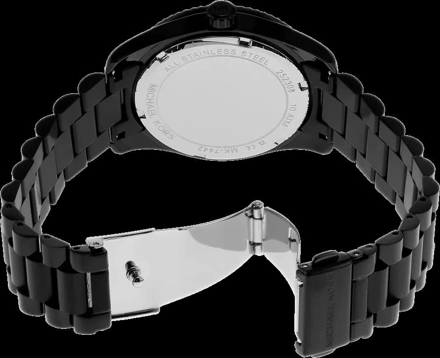 Montre Michael Kors MK7442 femme verso boîtier noir