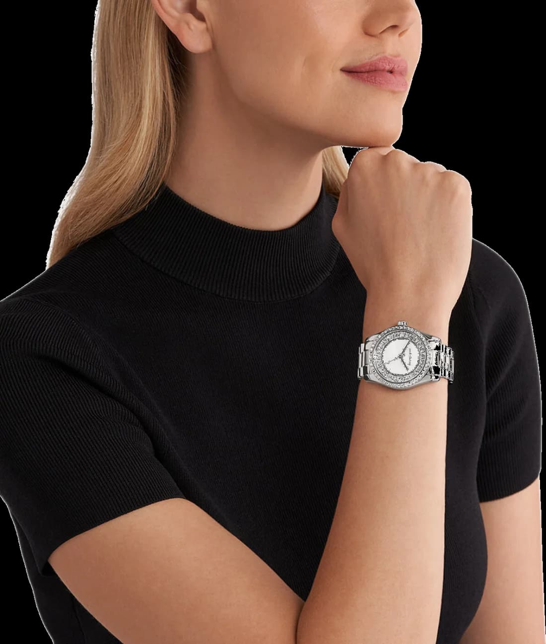 Montre Michael Kors Lexington MK7445 cadran pavé de cristaux vue 3