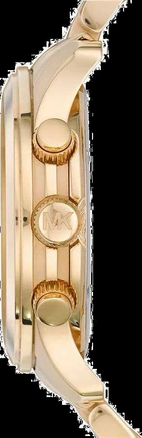 Montre Michael Kors MK8077 Chronographe Acier Doré Jaune vue 2