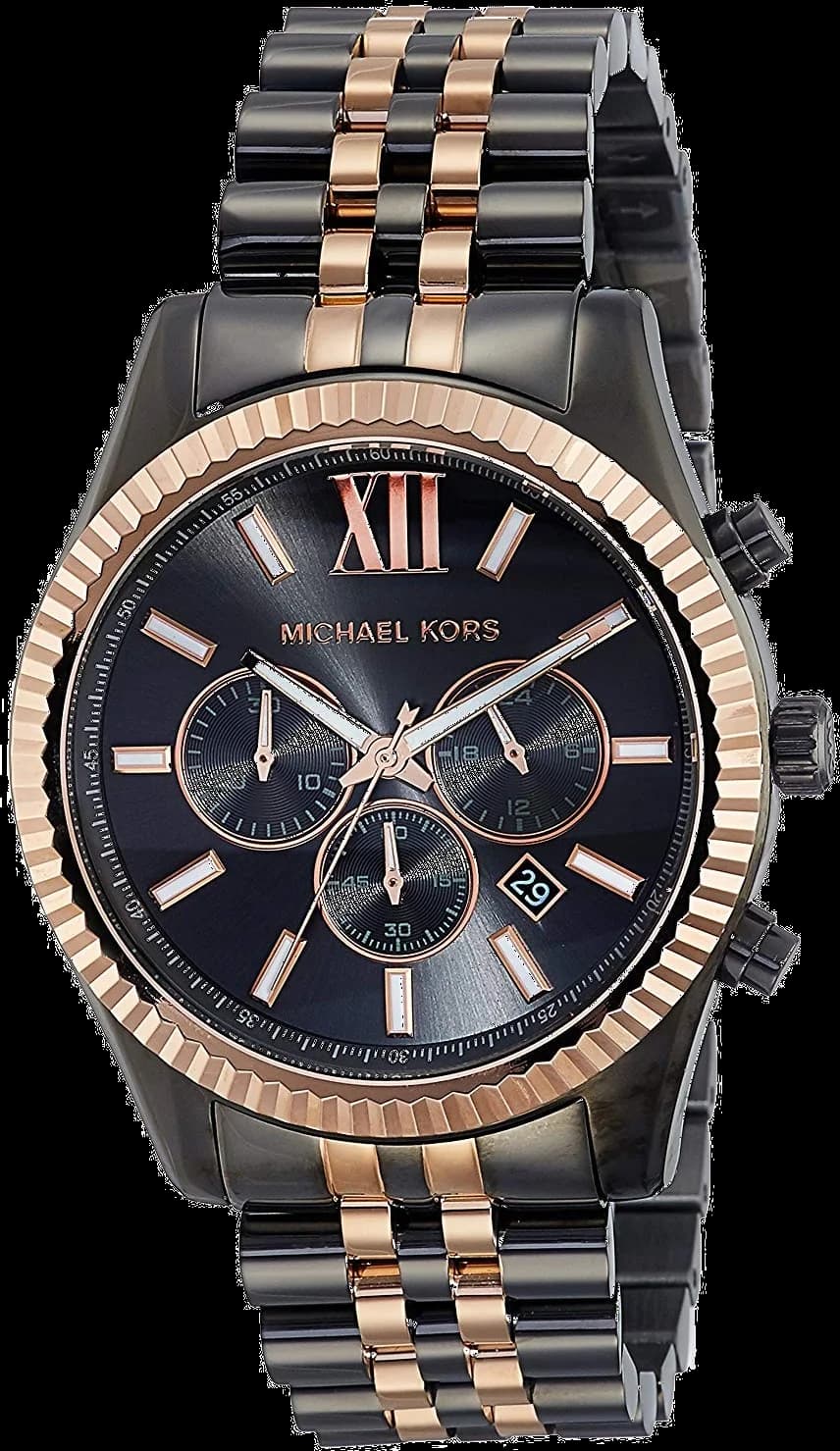 Michael Kors MK8561 — montre chronographe bleue — Montres Outlet