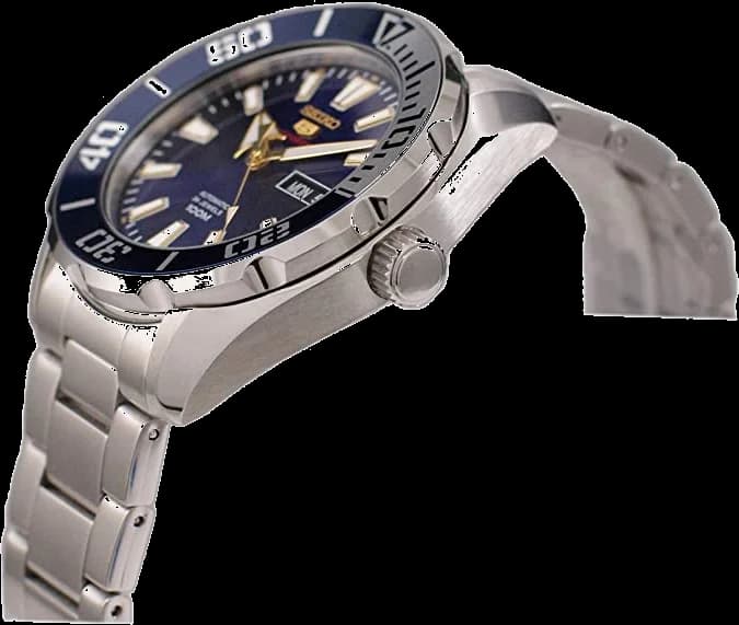 Montre Seiko SRPC51K1 homme vue de profil