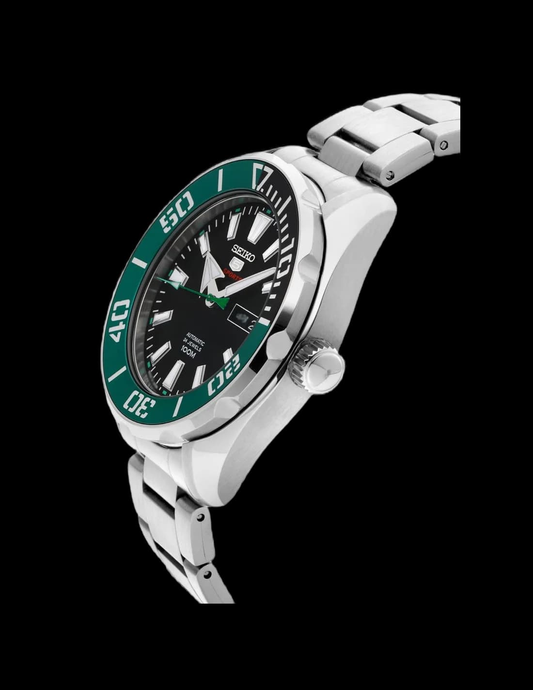 Montre Seiko SRPC53K1 homme vue de profil