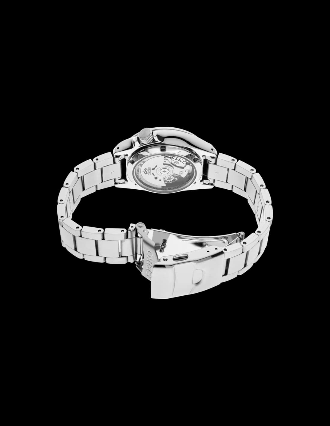 Montre Seiko SRPC53K1 homme détail cadran noir