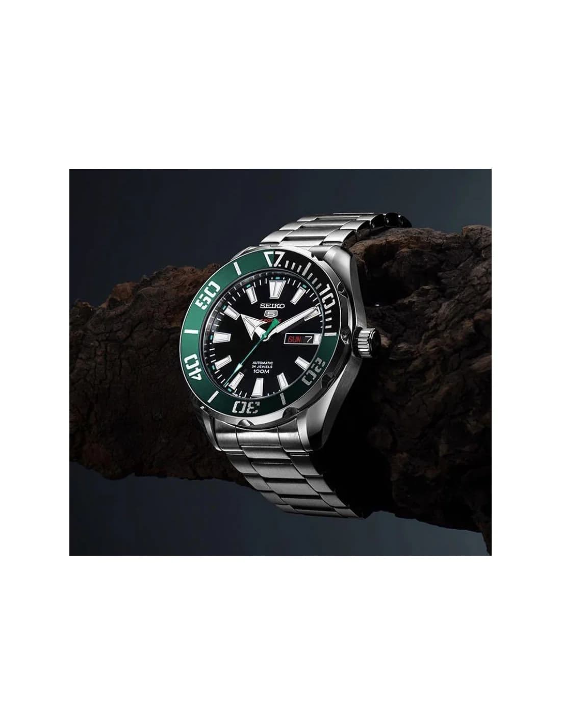 Montre Seiko SRPC53K1 homme verso boîtier argent