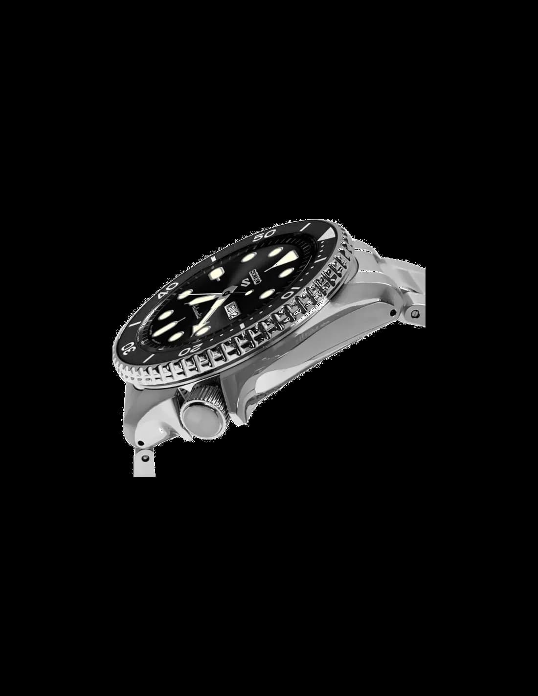Montre Seiko SRPD55K1 homme vue de profil