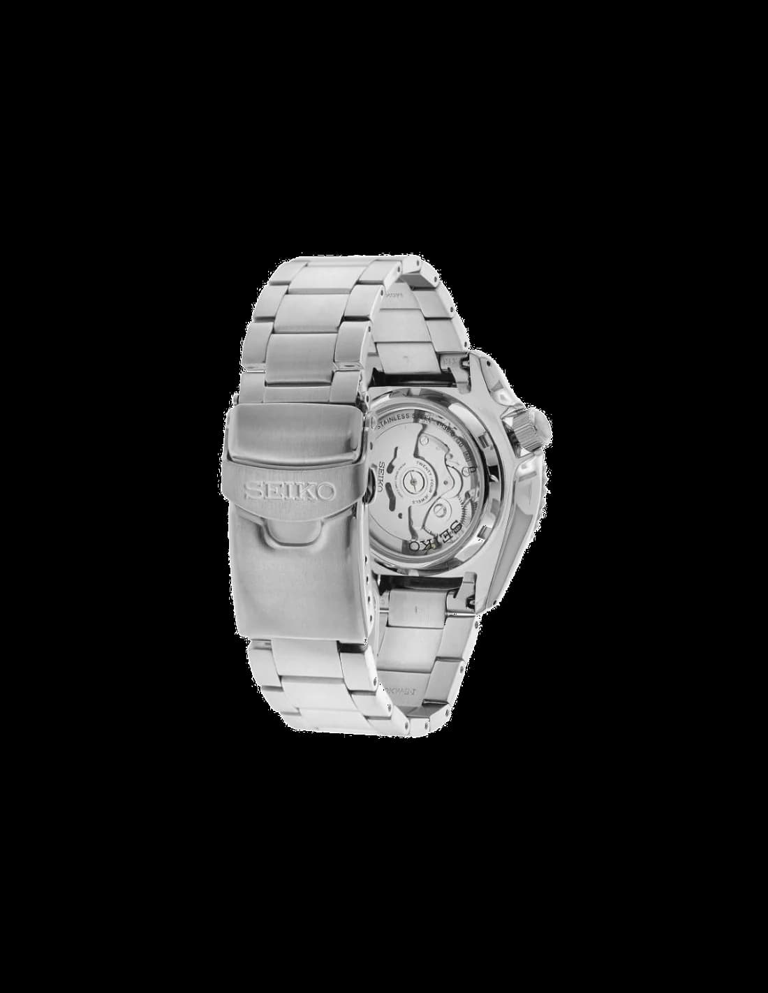 Montre Seiko SRPD55K1 homme détail cadran noir