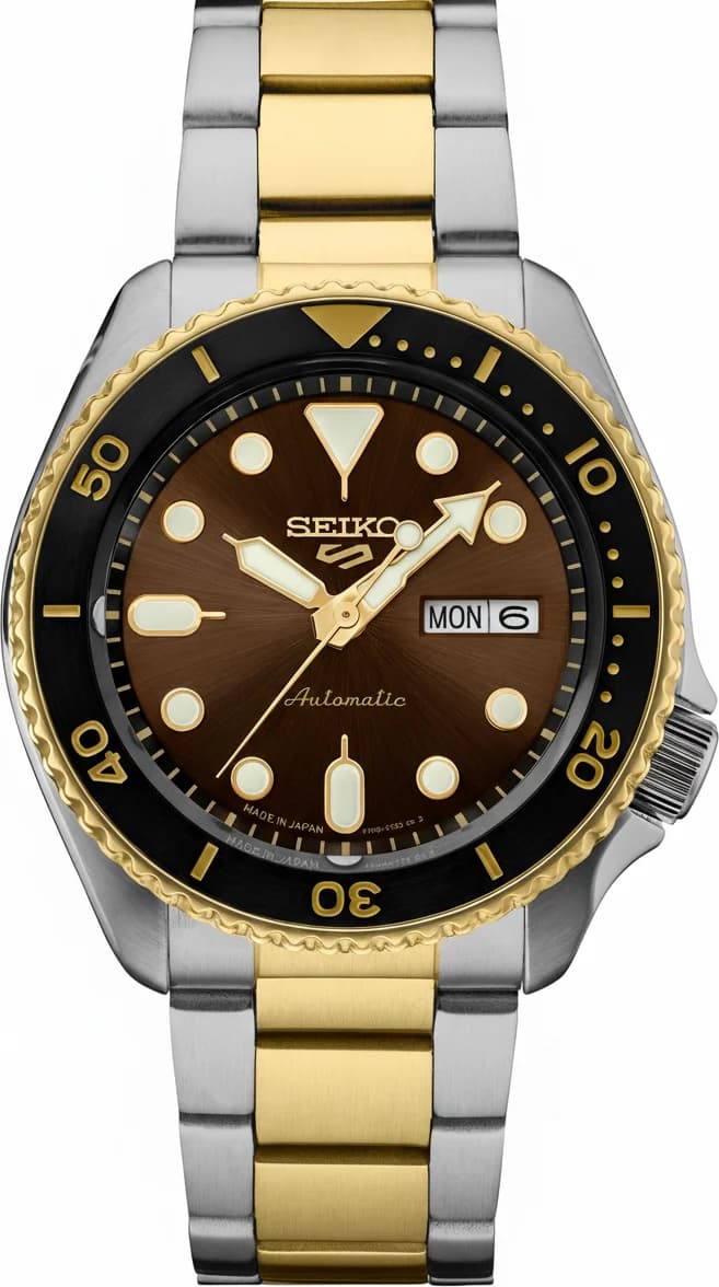 Seiko SRPK22BR vue générale — Montres Outlet