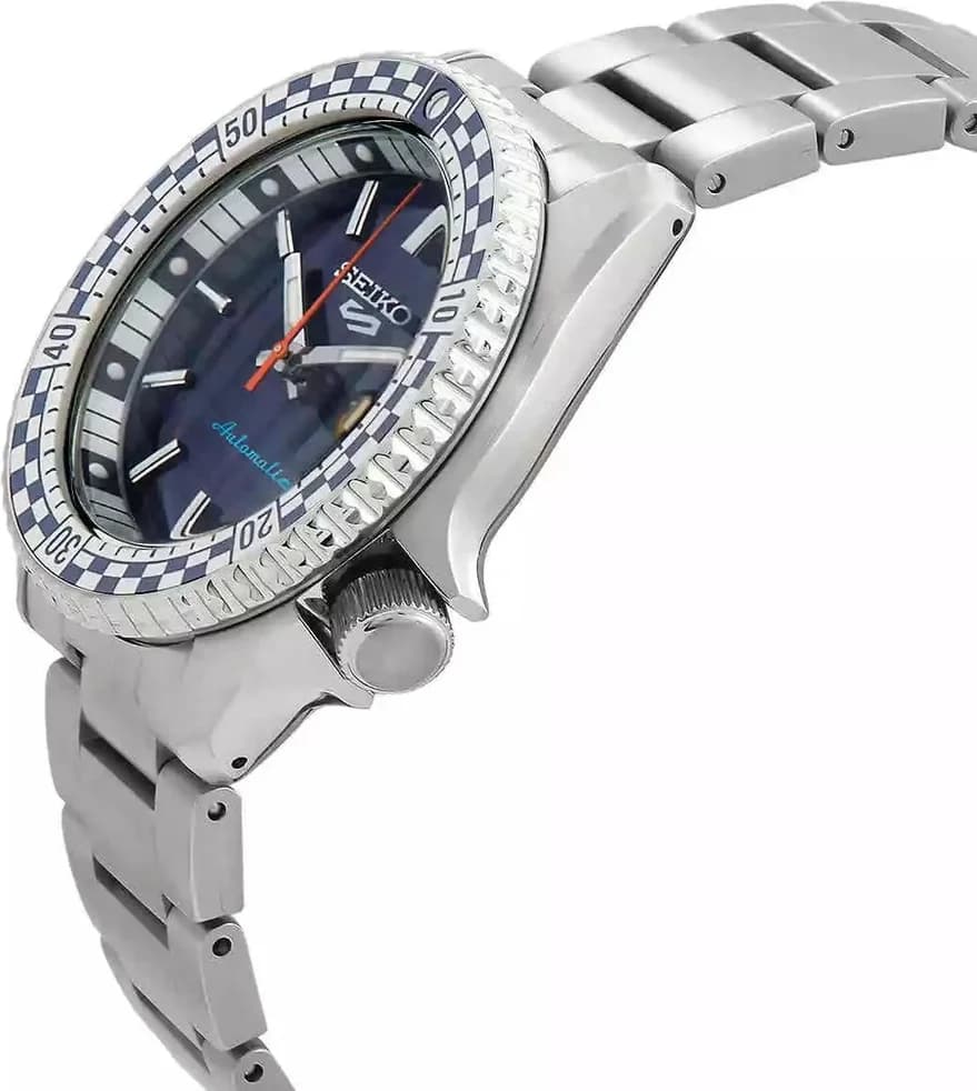 Montre Seiko SRPK65K1 homme vue de profil
