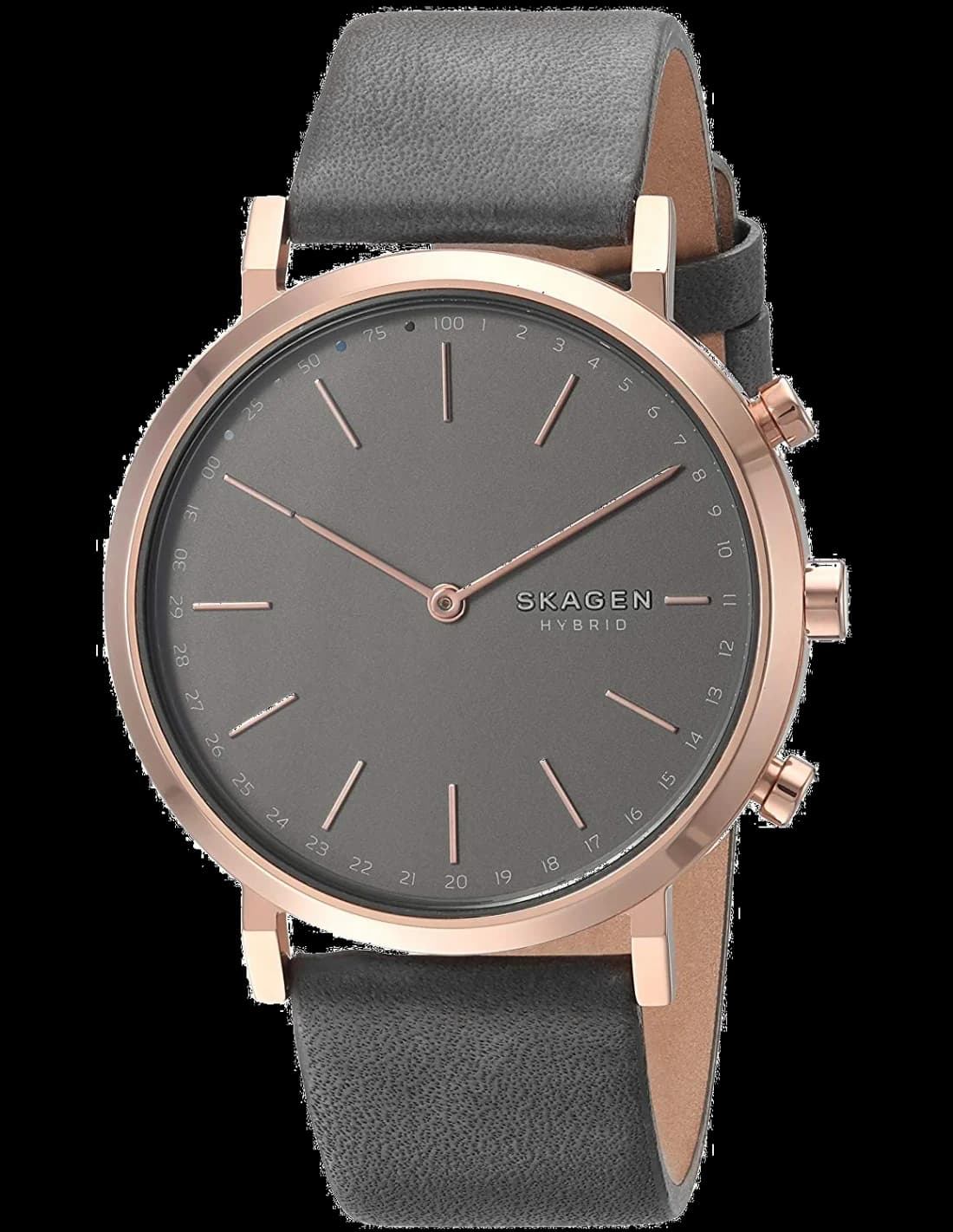 Skagen SKT1207 montre acier inoxydable noire — Montres Outlet