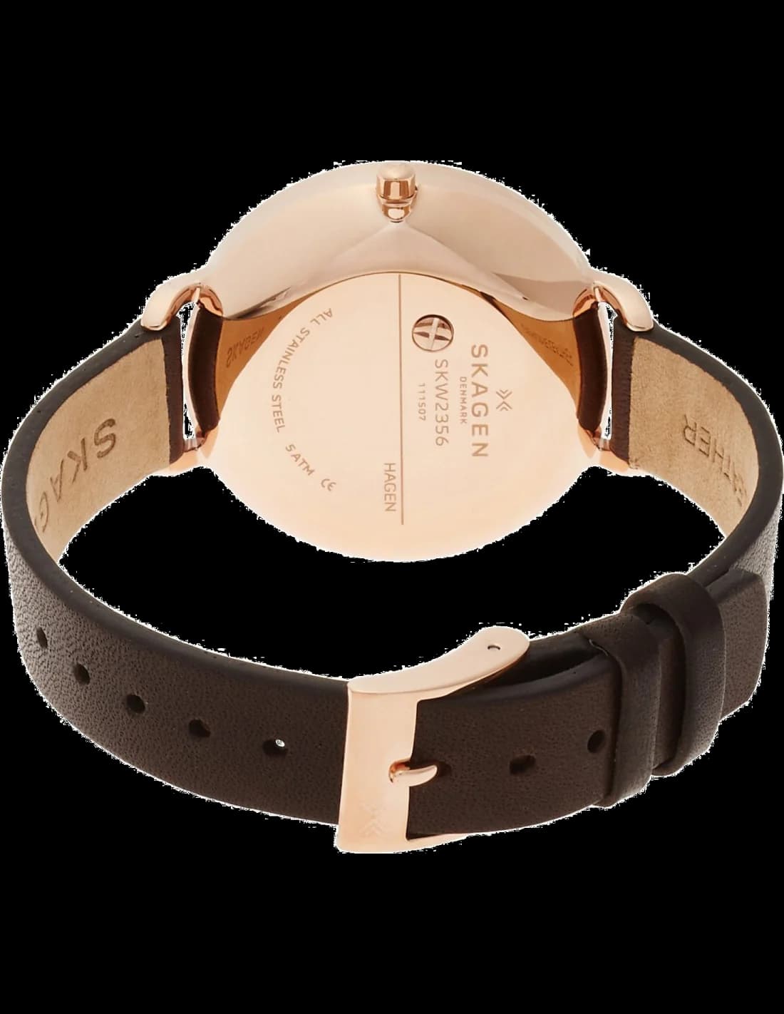 Bracelet cuir de la Skagen SKW2356 — Montres Outlet