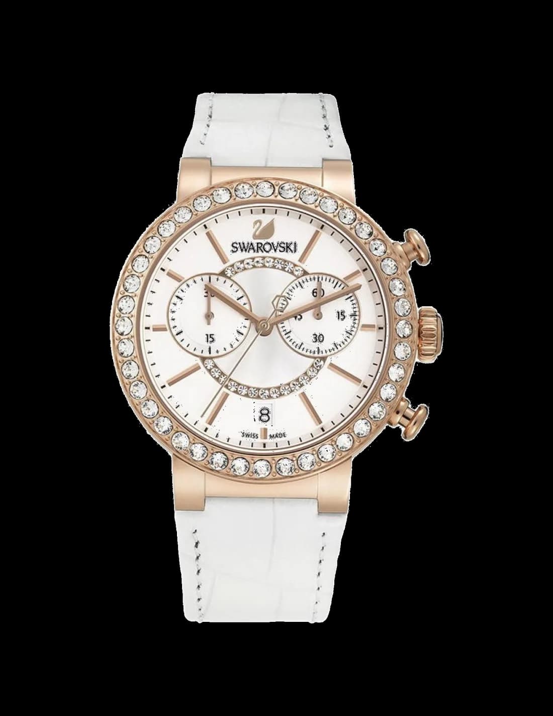 Swarovski 5080602 montre chronographe noir — Montres Outlet