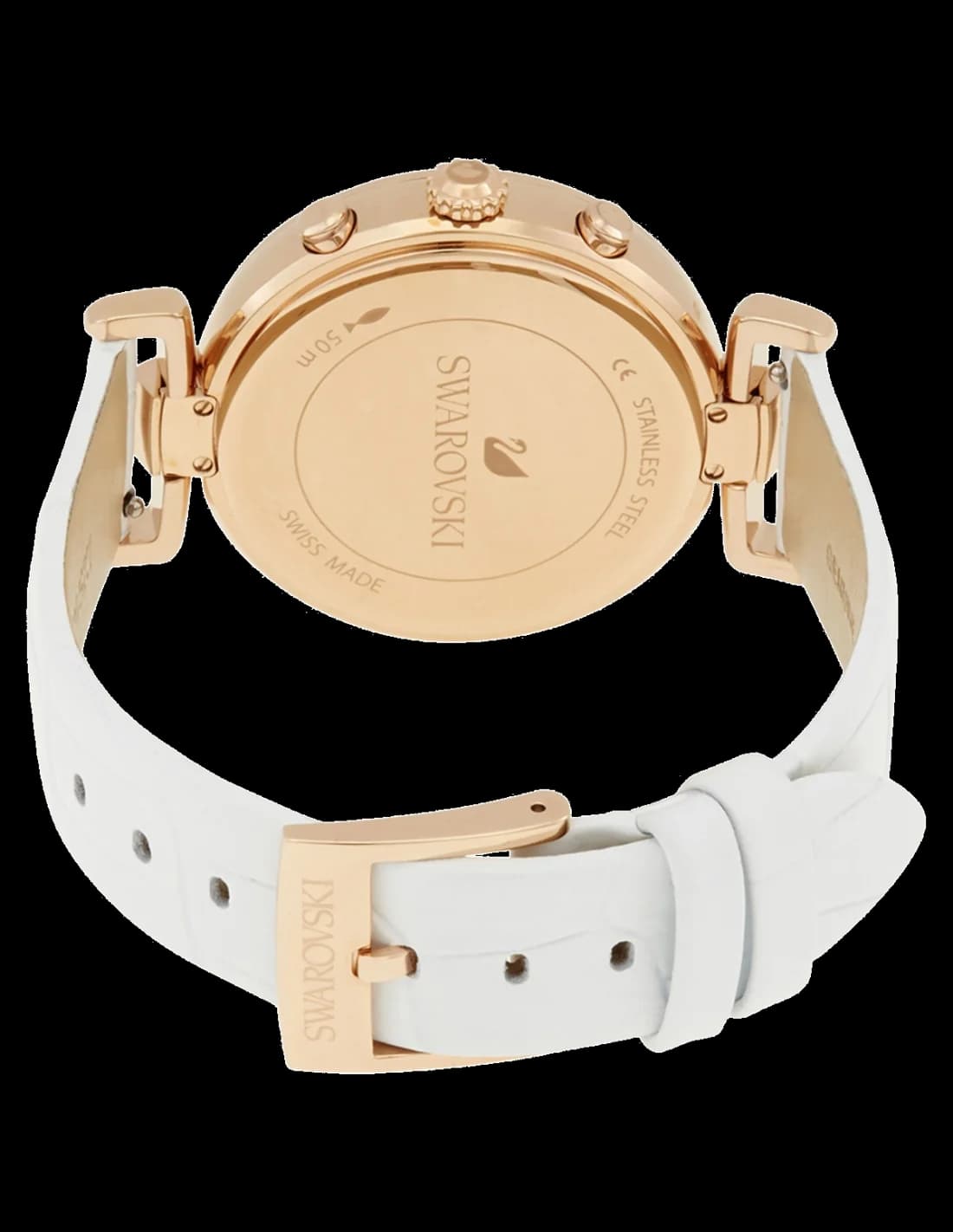 Montre Swarovski 5295369 femme détail cadran blanc