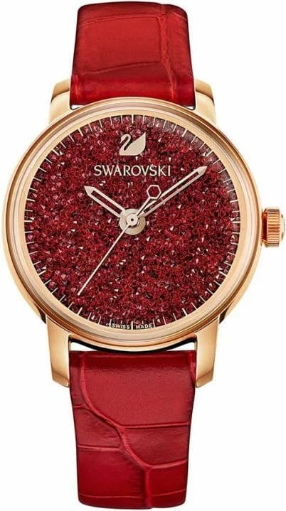 Swarovski 5295380 — montre quartz et bracelet cuir — Montres Outlet
