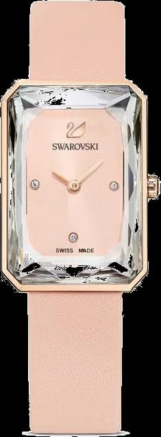 Montre Swarovski 5547719 femme cadran rose bracelet cuir