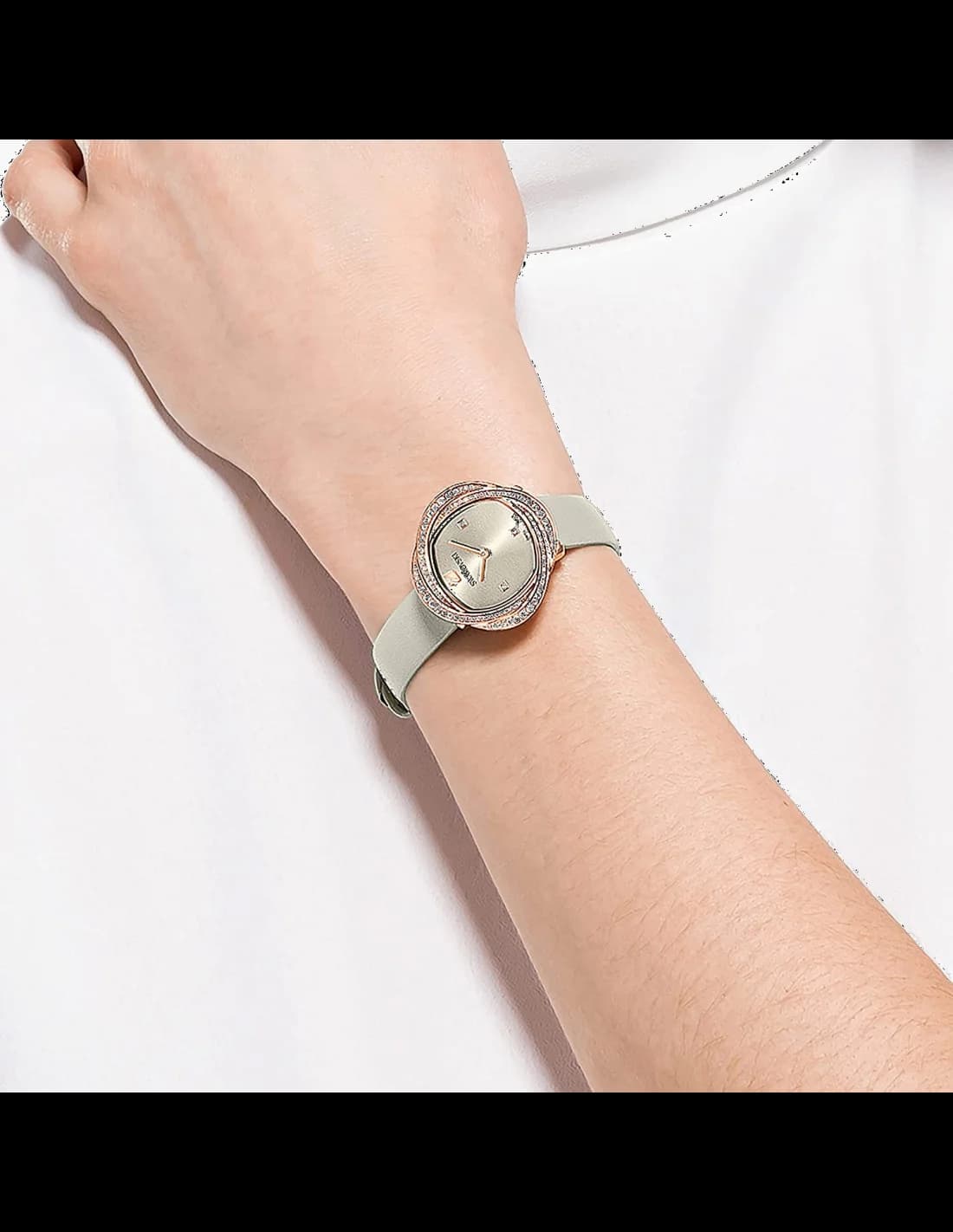 Montre Swarovski 5552424 femme vue de profil