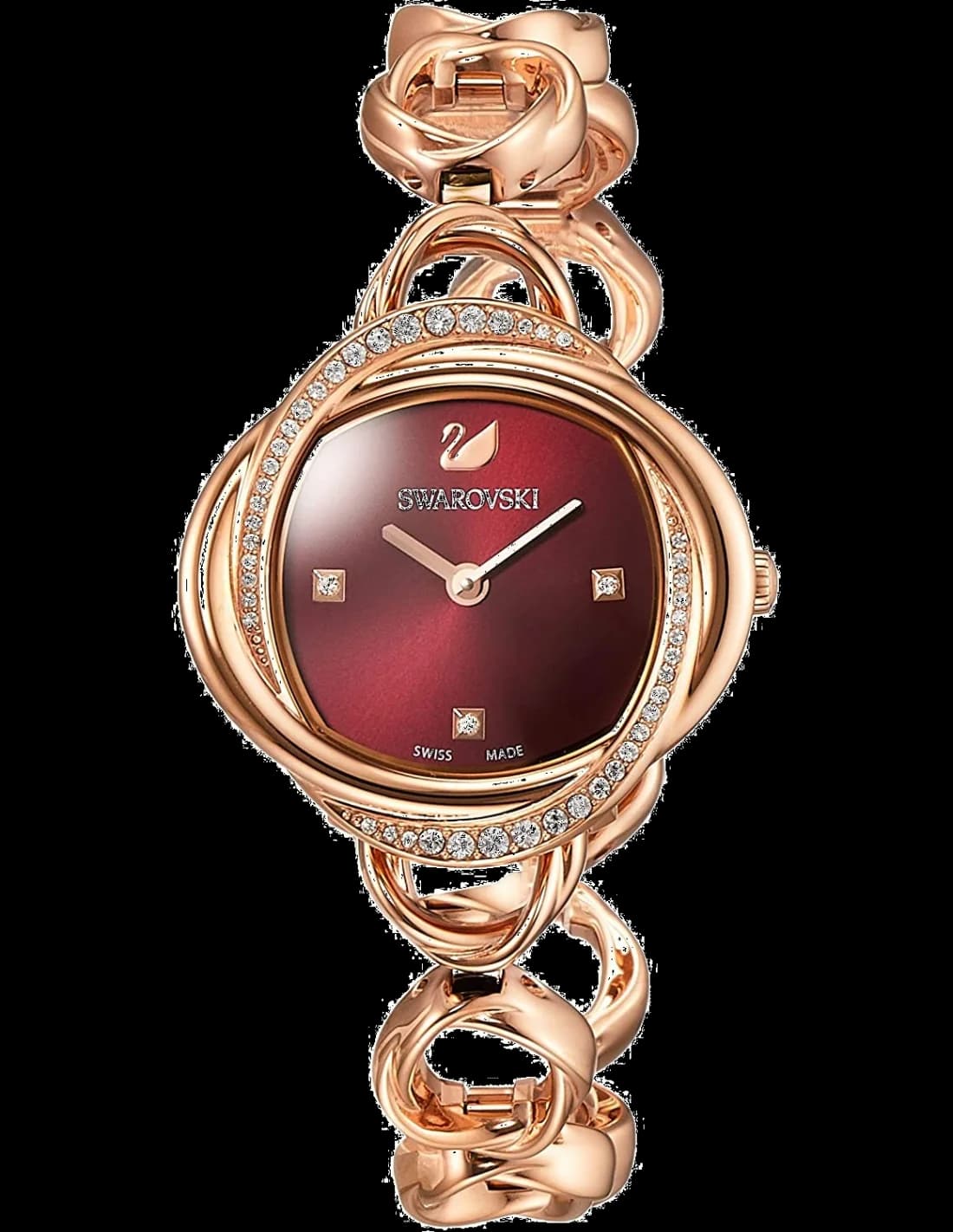 Swarovski 5552783 — montre quartz analogique acier