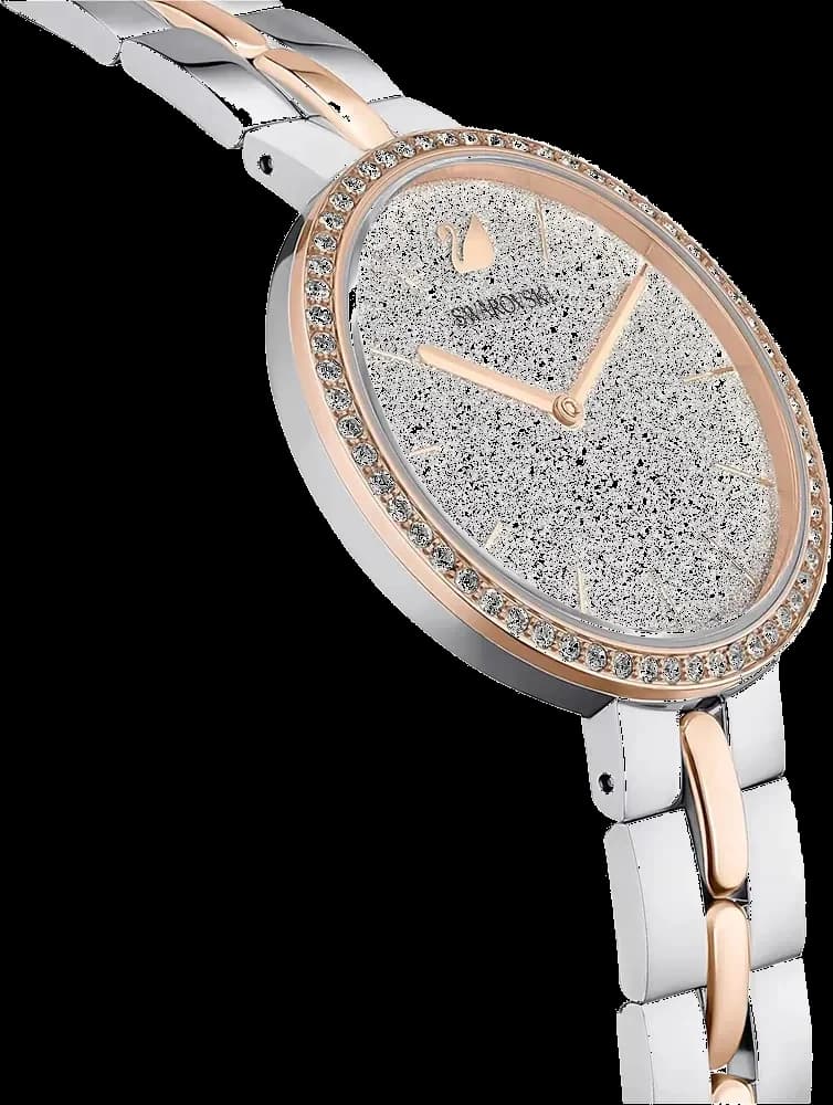 Montre Swarovski 5644081 femme détail cadran argent