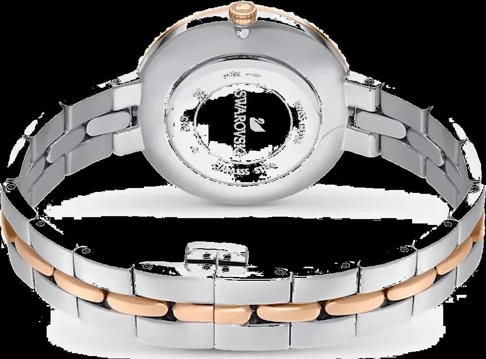 Montre Swarovski 5644081 femme verso boîtier or rose