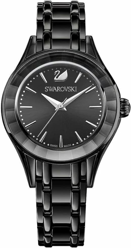 Montre Swarovski 5646975 femme détail cadran rouge