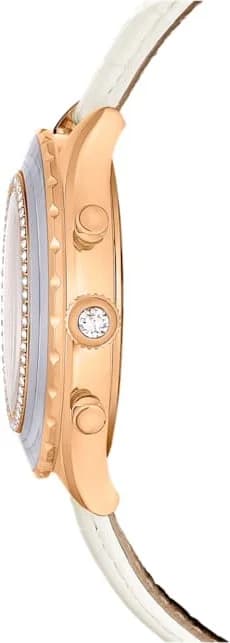 Montre Swarovski 5671150 femme détail bracelet cuir