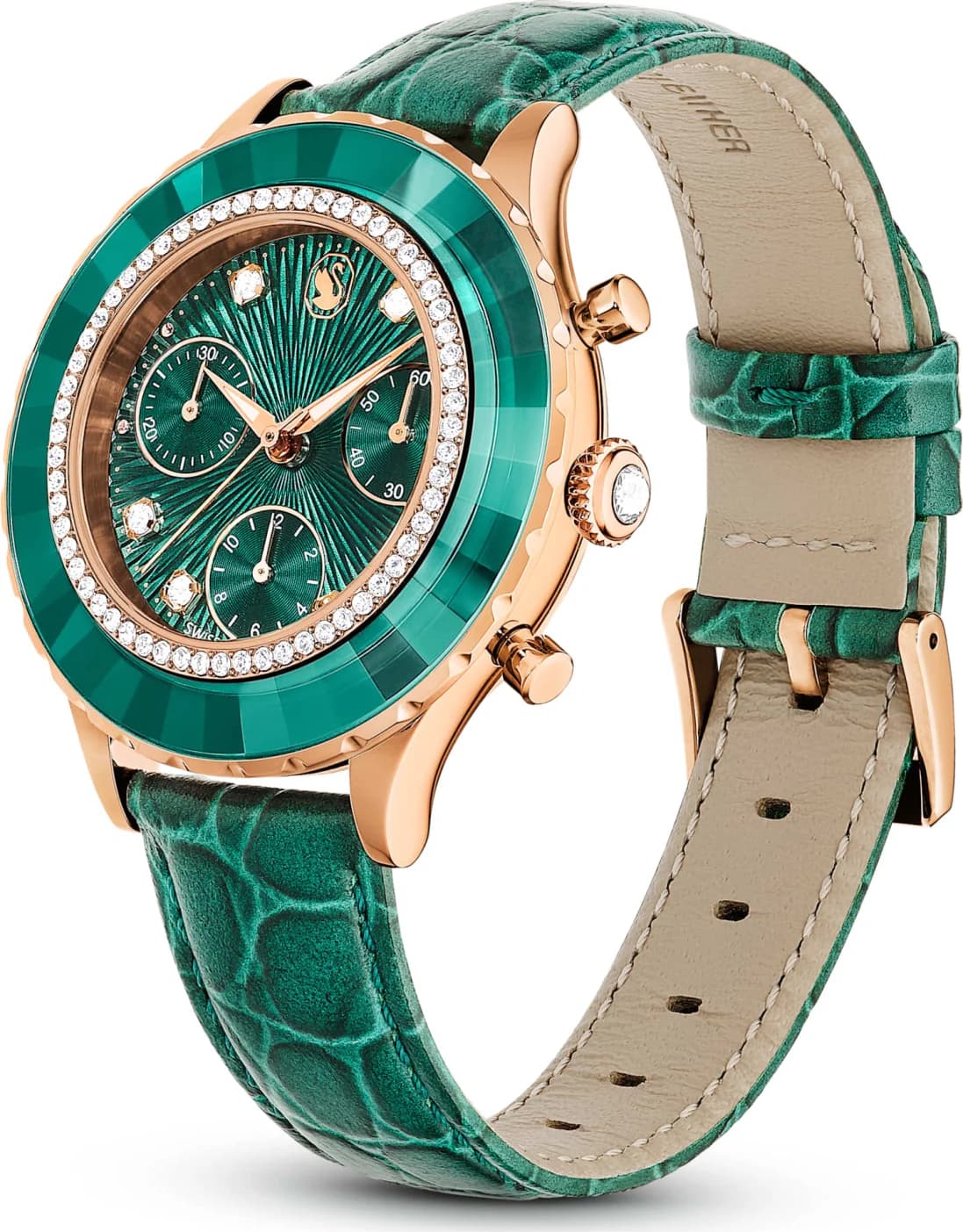 Montre Swarovski 5672931 femme verso boîtier or rose